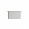 Bocchi Sotto Dual-mount Fireclay 24 in. Single Bowl Kitchen Sink in White 1627-001-0120